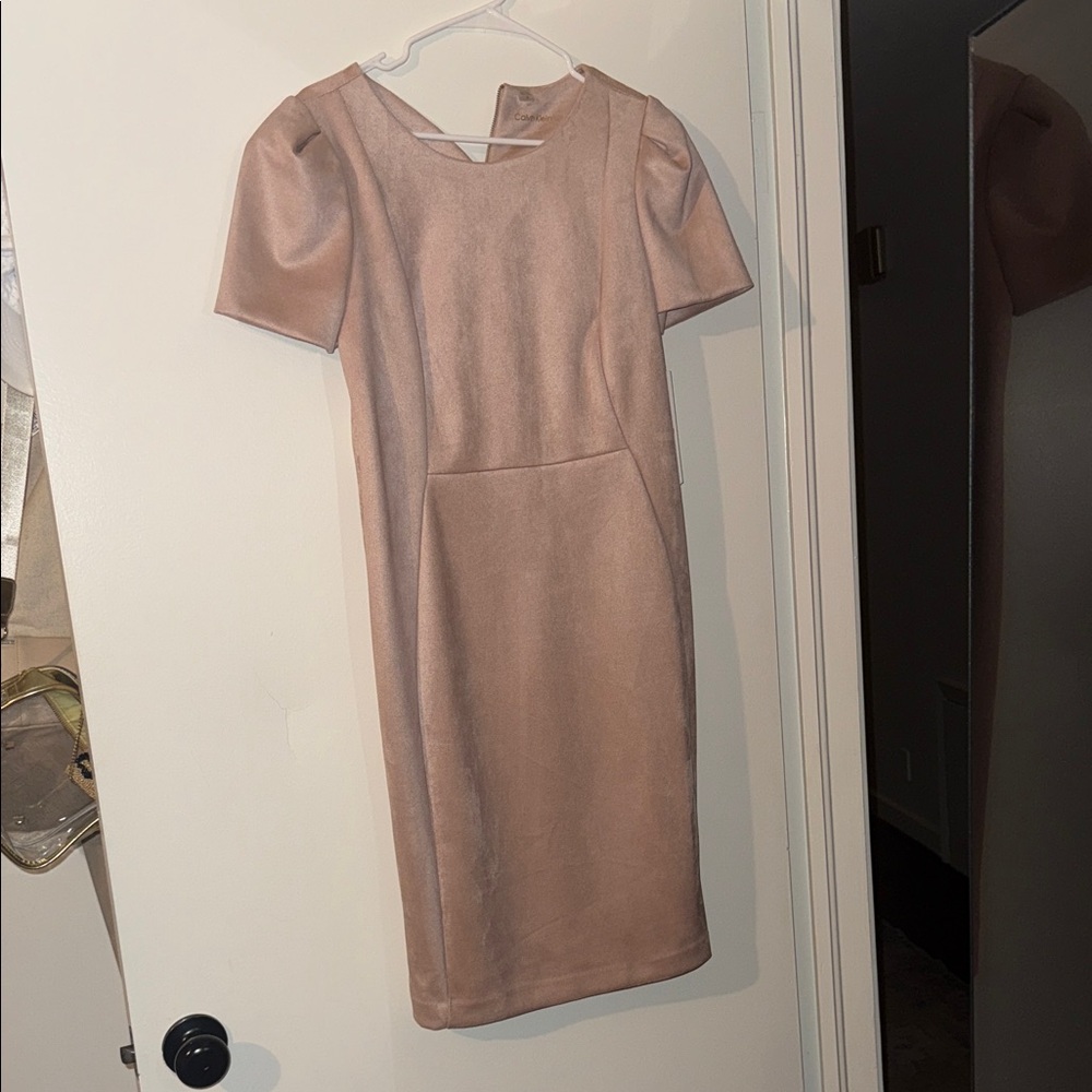 Calvin Klein Blush Midi Dress